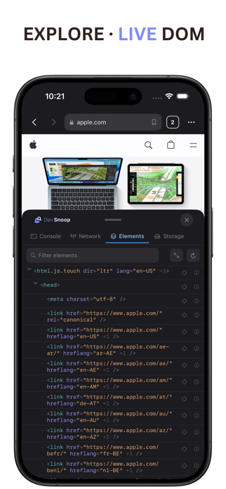DevSnoop - Developer Browser Screenshot 6 of 7