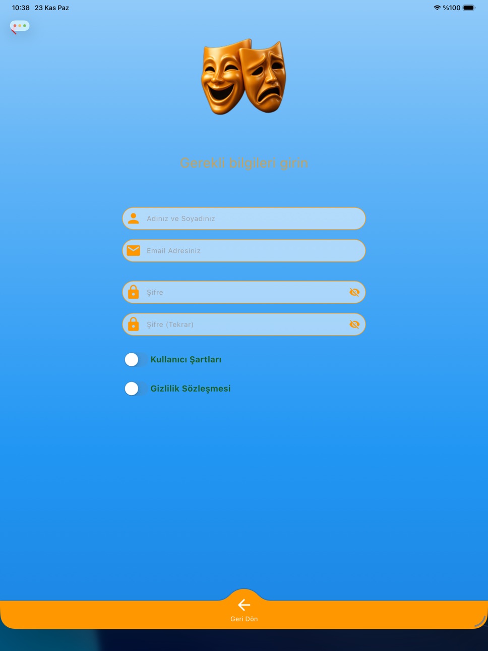 iPad screenshot