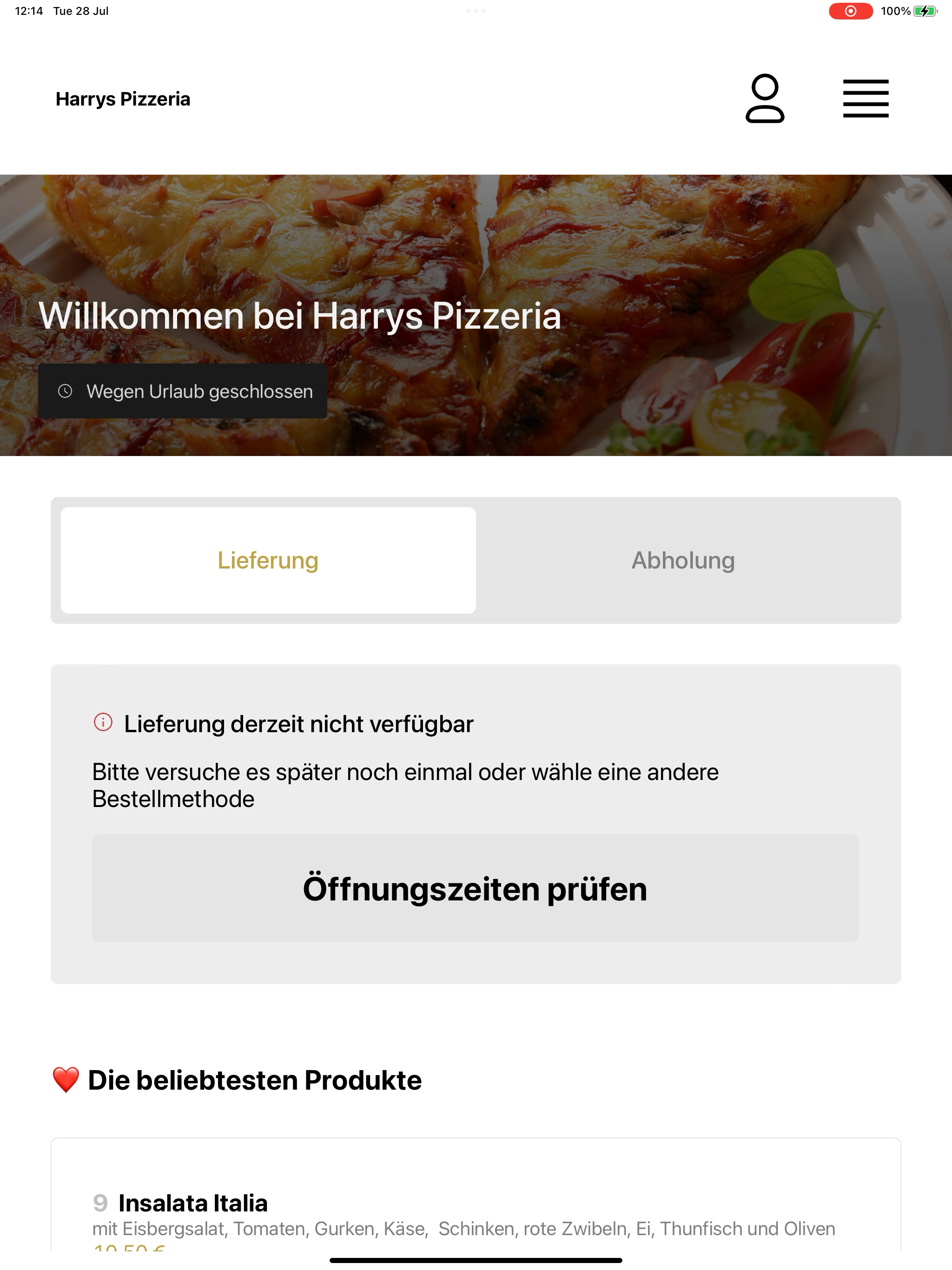 Harrys Pizzeria screenshot 14