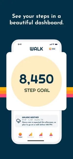 WALK - Daily Step Tracker screenshot 3