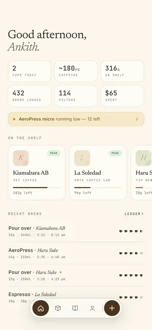 Cupfolio screenshot 1