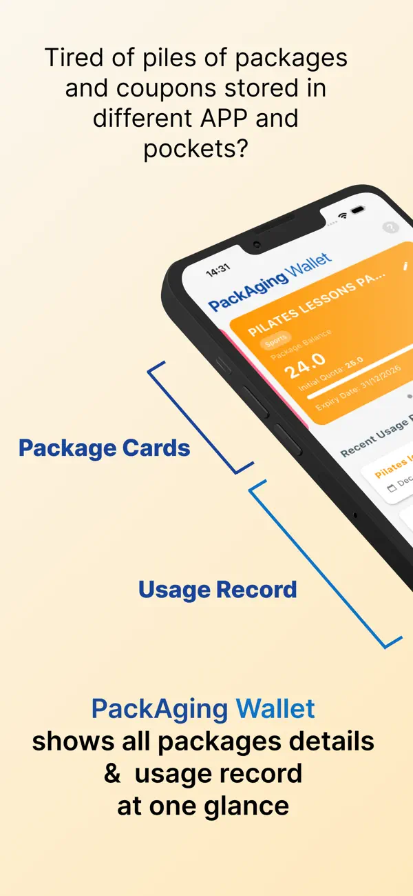 Screenshot #2 pour PackAging Wallet