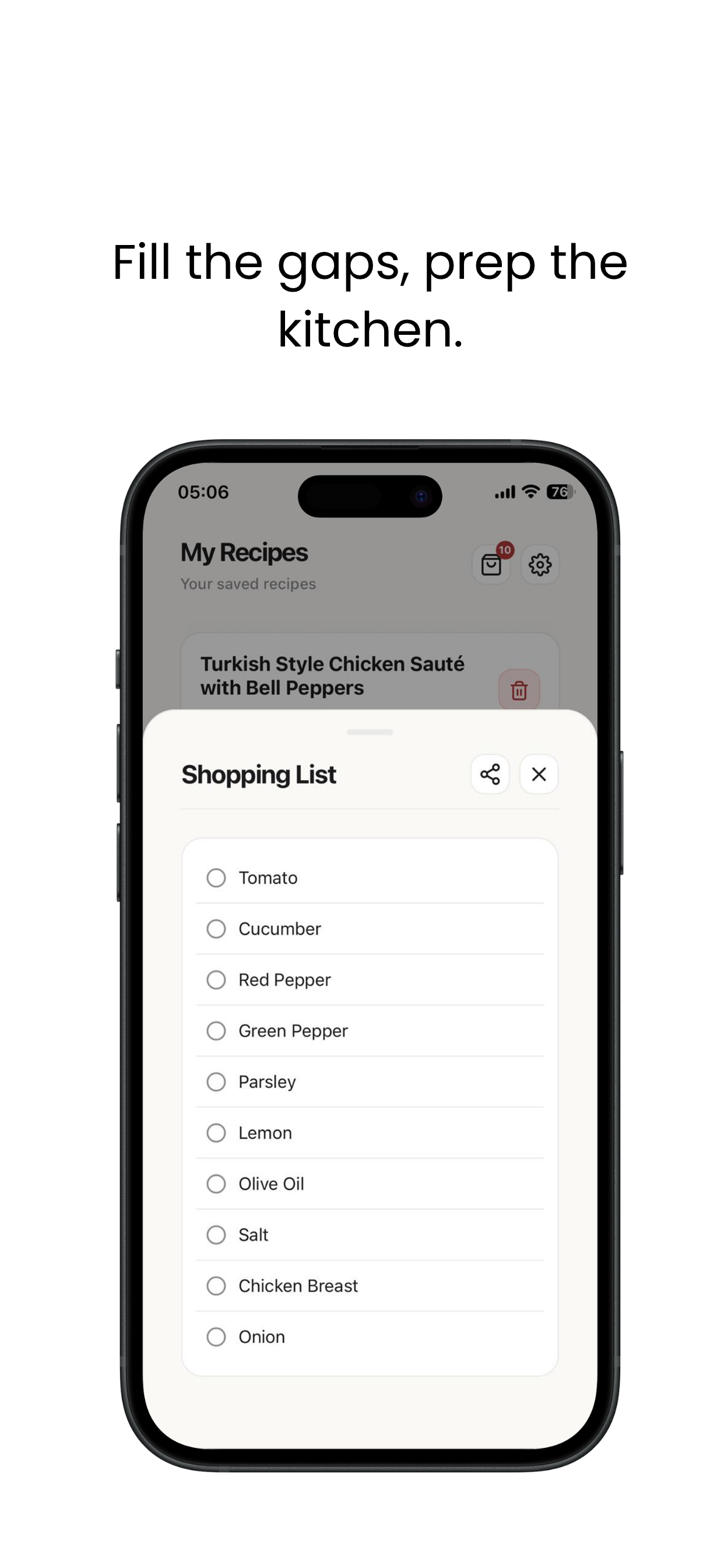 KaiFridge: AI Meal Planner