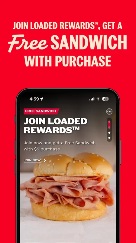 Arby’s - Pickup or Delivery screenshot 1 of 5