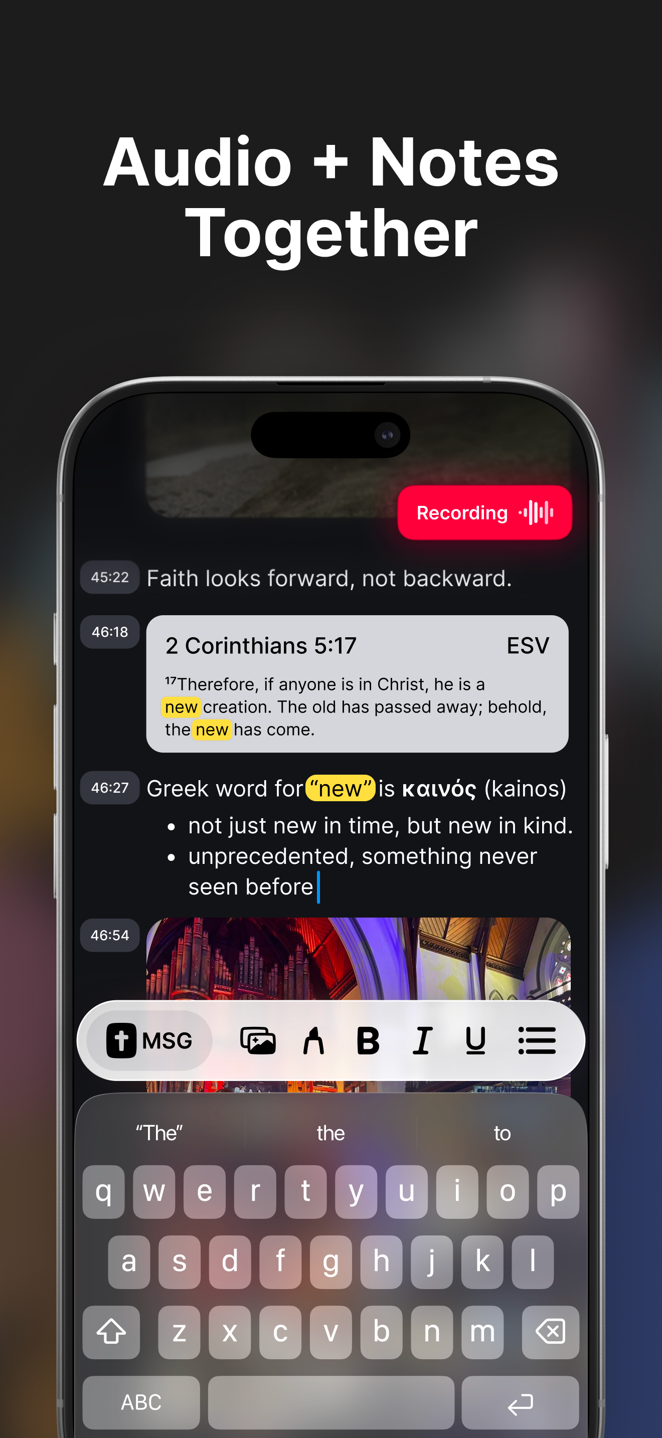 Spirit Notes - Christian Notes