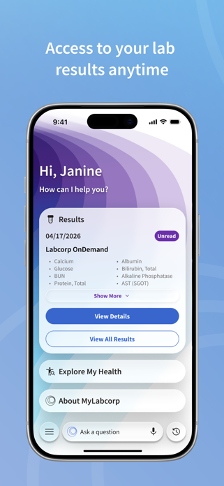 MyLabcorp Screenshot 1 of 5
