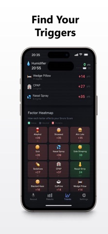 SnoreGuard iPhone screenshot