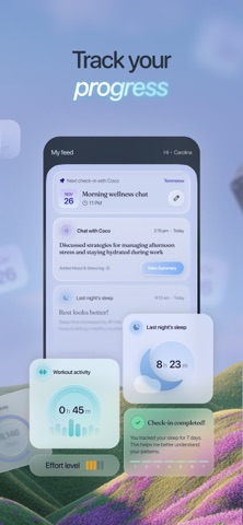 Coco: Health Coach & Tracker — App Store screenshot 2