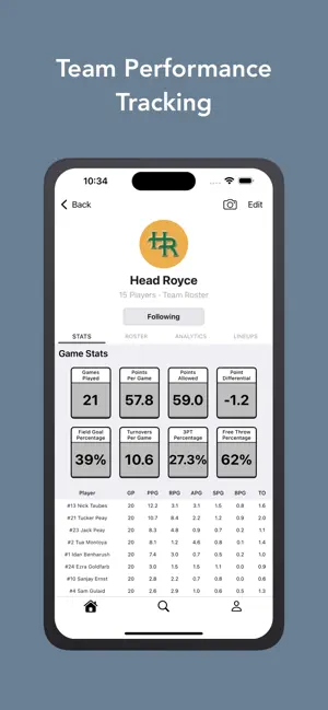 ScoreCast: The Stats App screenshot 4