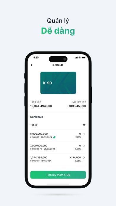 Kafi Wealth Screenshot