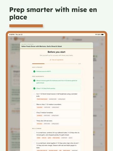 Sousy iPad screenshot
