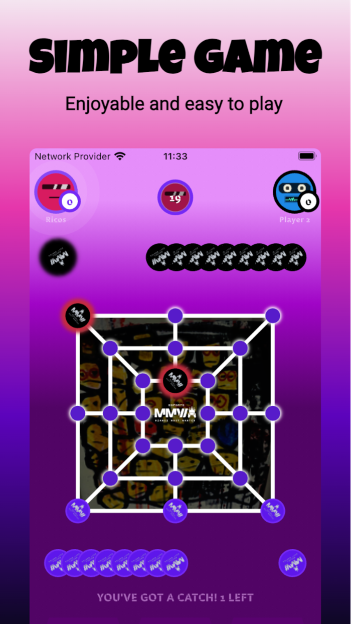 Morabaraba - 12 Mens Morris