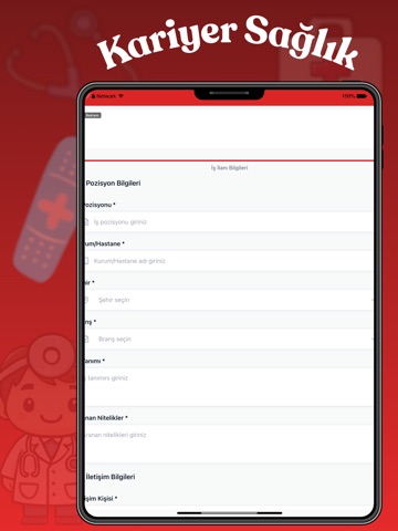 Kariyer Sağlık iPad screenshot
