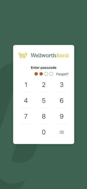 Wellworth Bank Mobile screenshot 2
