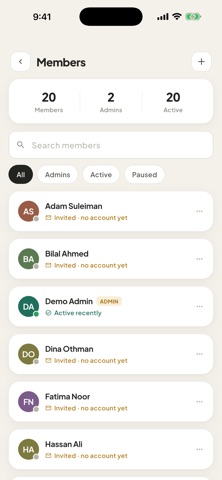 GroupFund screenshot