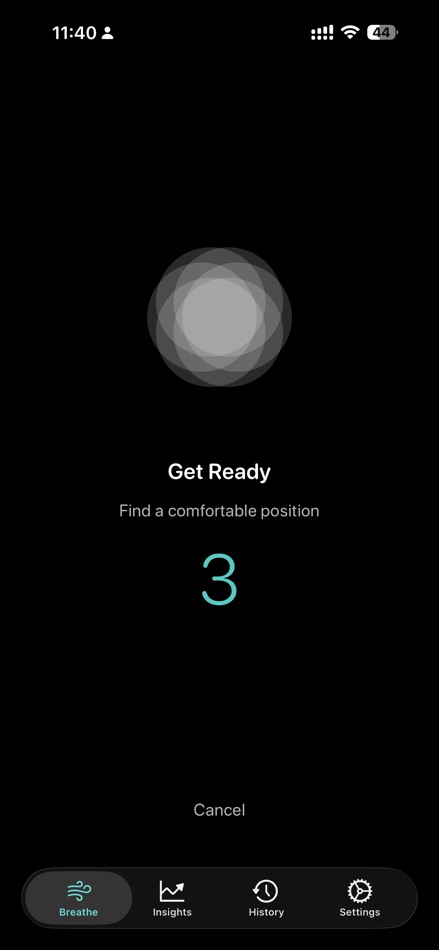 #2. 4-7-8 Breathe (iOS) Podle: Shenzhen Jiufen Information Technology Co., Ltd.