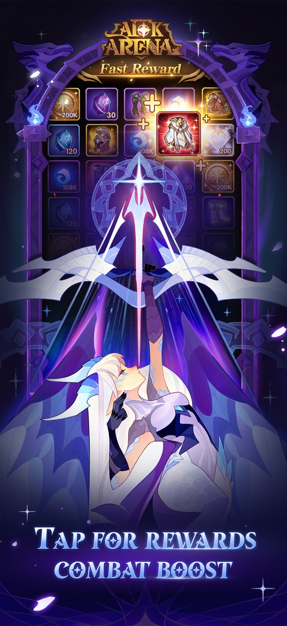 AFK Arena iOS Mod IPA screenshot 3 - iOS game interface
