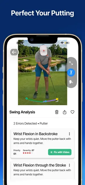 Golfwiz : Golf Swing Analyzer screenshot 3