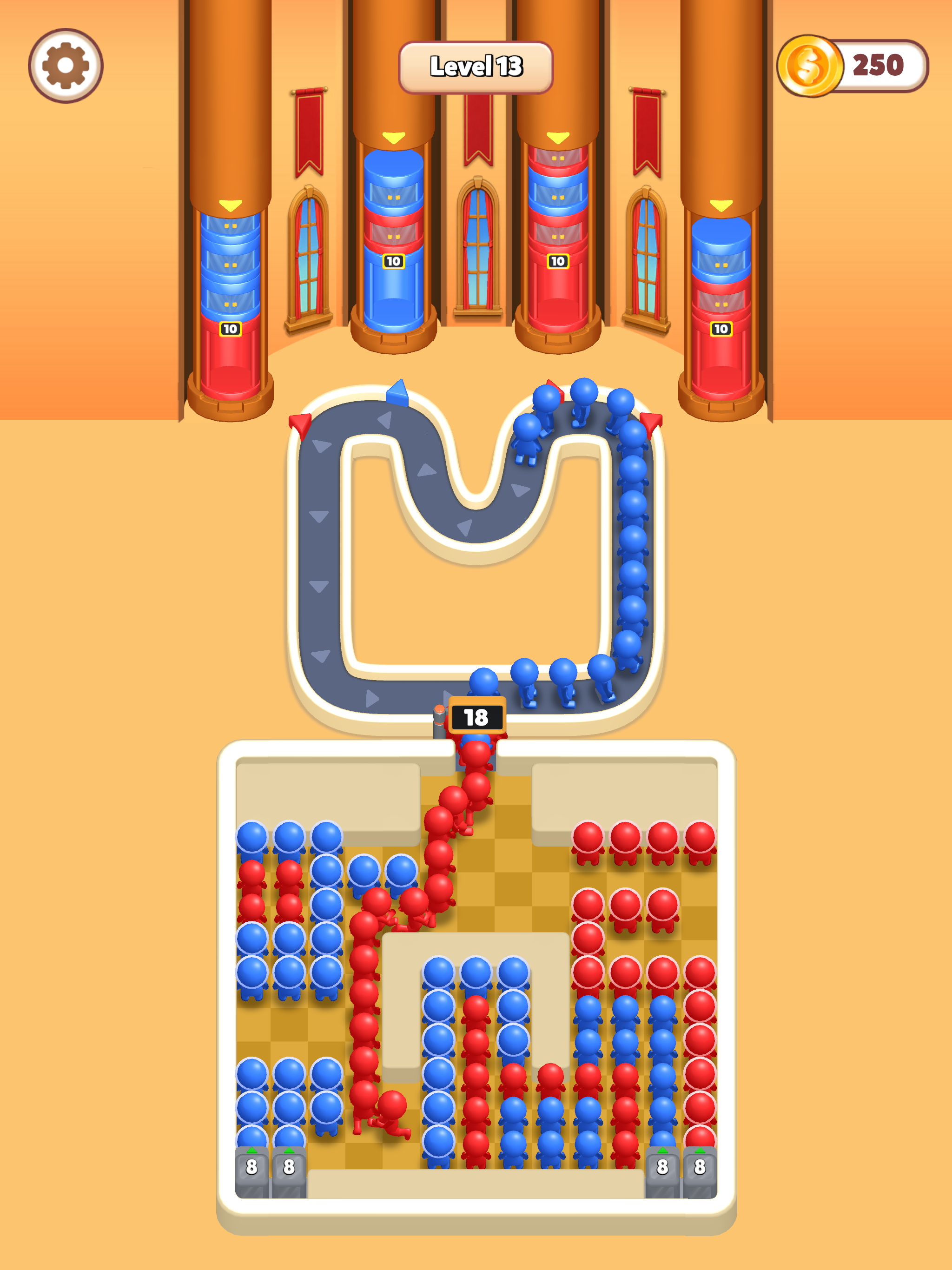 Elevator Sort Puzzle screenshot 7