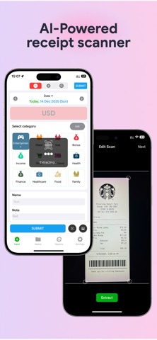 Expense Tracker: Color Money Screenshot 2 of 10