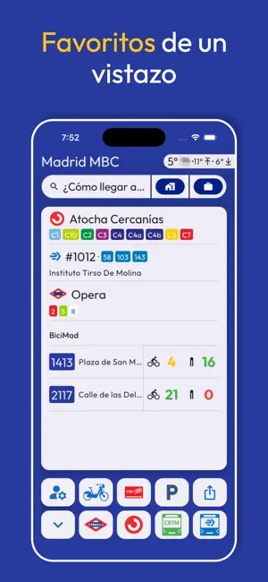 Madrid Metro Bus Cercanias iPhone screenshot 1