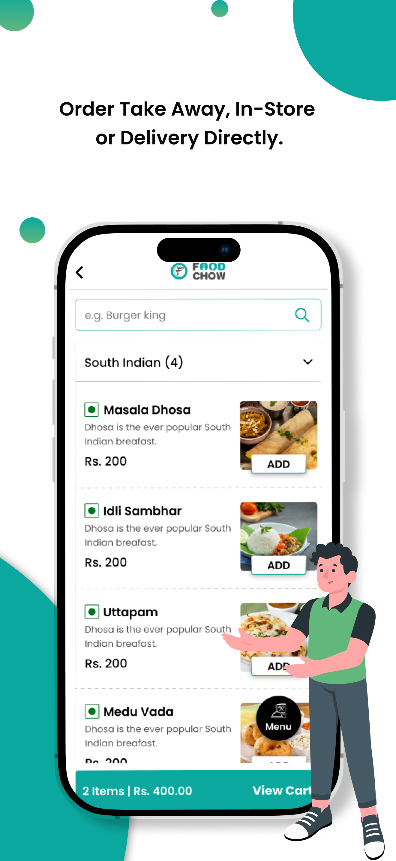 FoodChow-Online Food Ordering