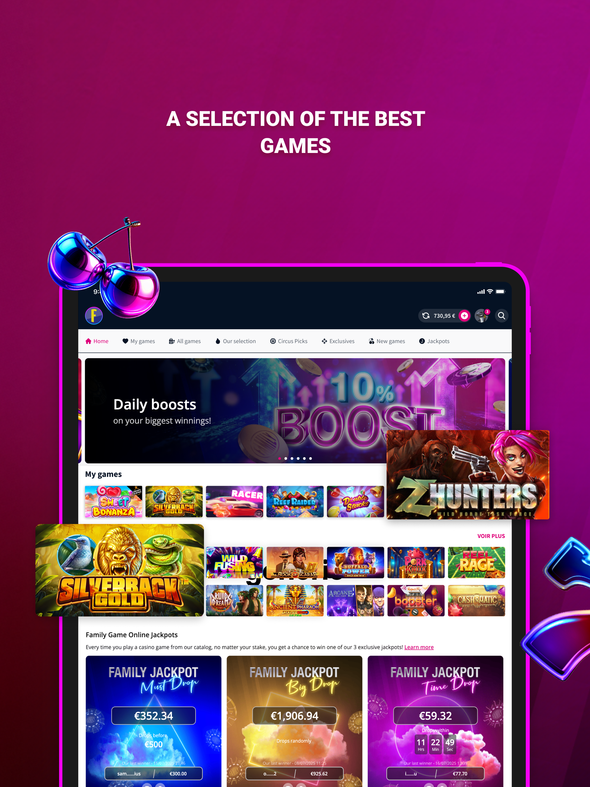 Family Game Online - Casino