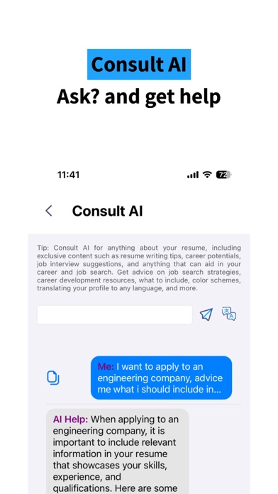 ResuME Maker - CV Jobs Builder Screenshot