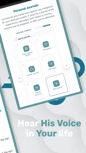 His Voice Journal screenshot 2