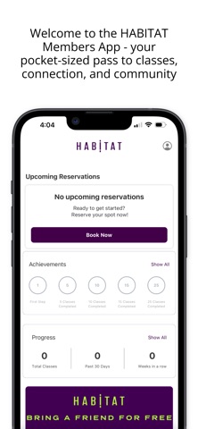 HABITAT Members App Screenshot 2 of 4