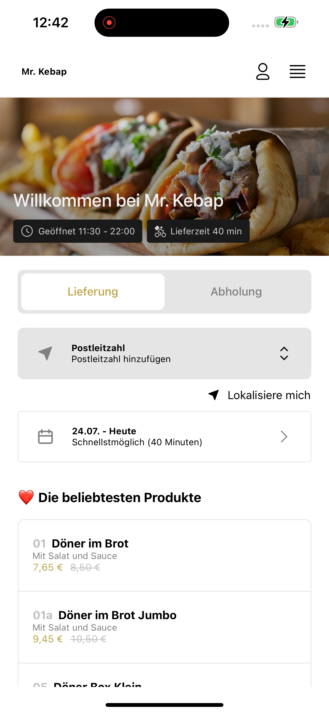 Mr. Kebap Neu Wulmstorf screenshot 5