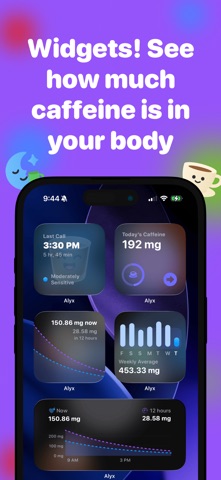 Caffeine Tracker: Alyx Screenshot 8 of 10