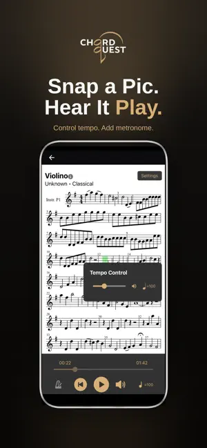 Chord Quest: Hear Sheet Music screenshot 1