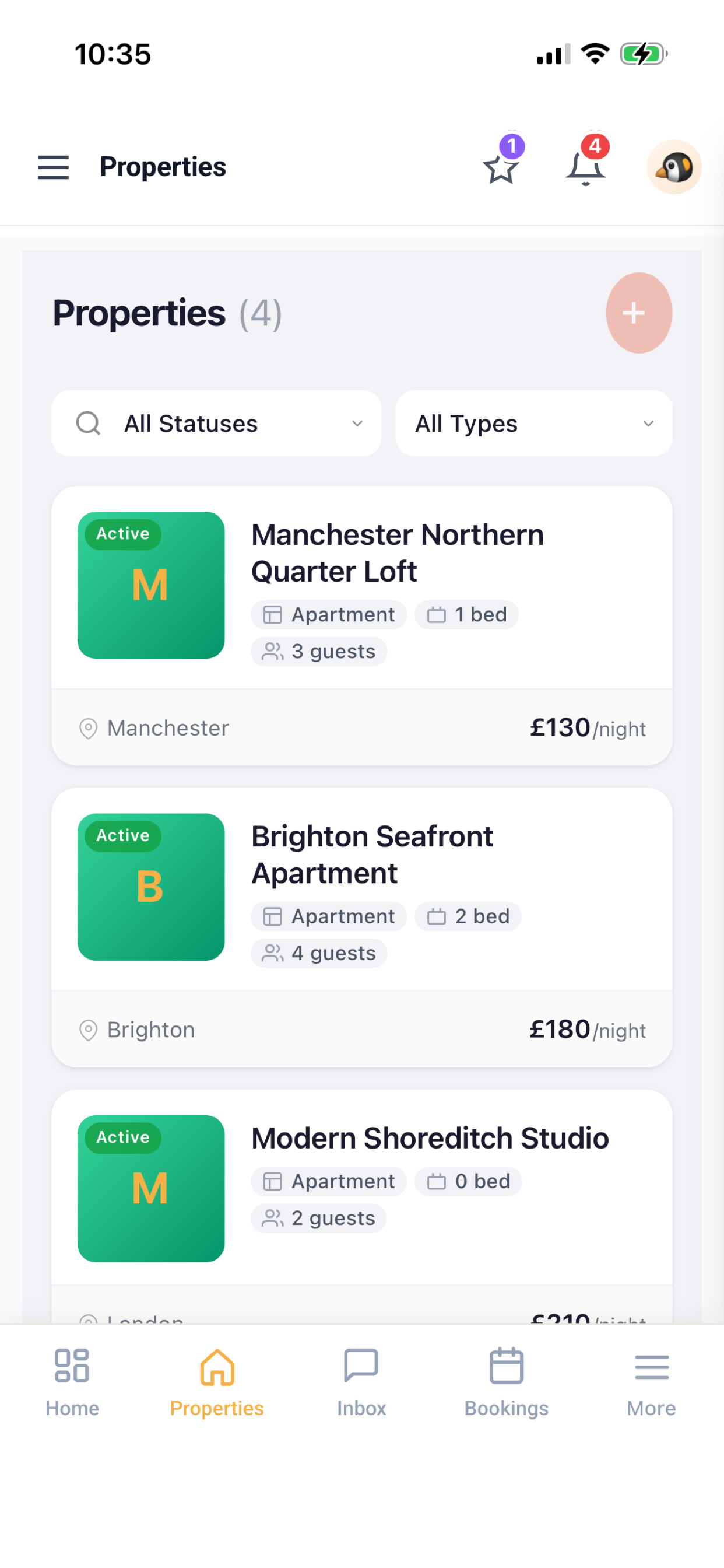 PropertyFlow Application screenshot 4
