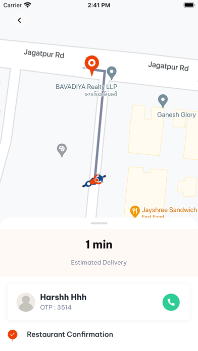 HUNGRS: Food Delivery Screenshot