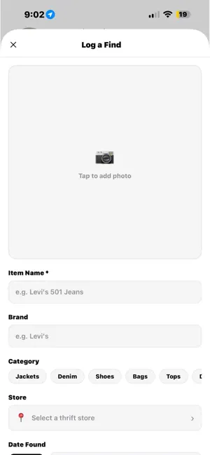 ThriftLog screenshot 4