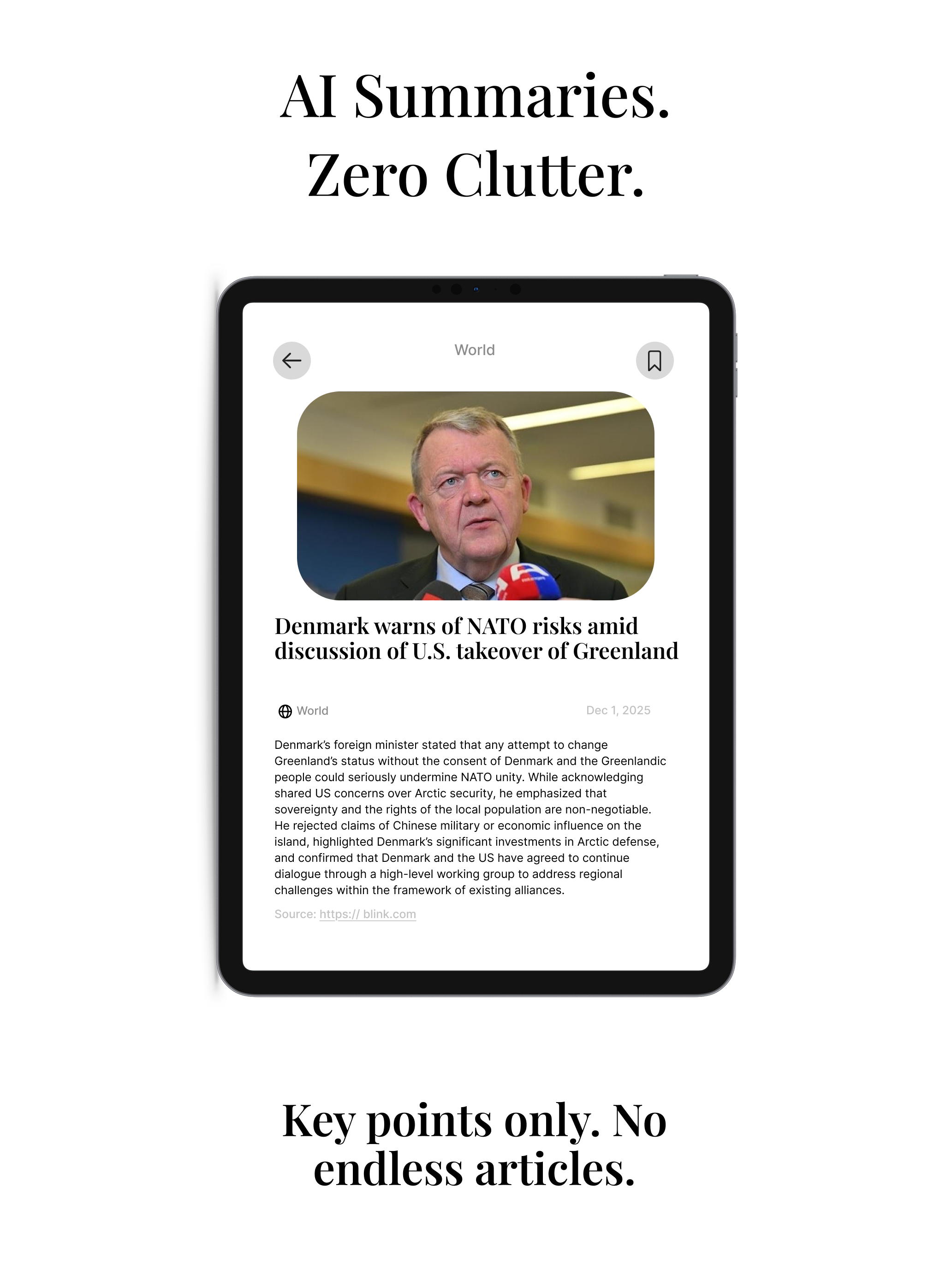 Blink - AI Powered News screenshot 9