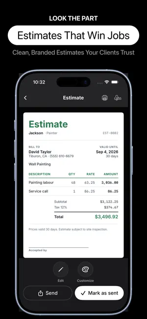 Invoices & Quotes: TradeBill screenshot 3