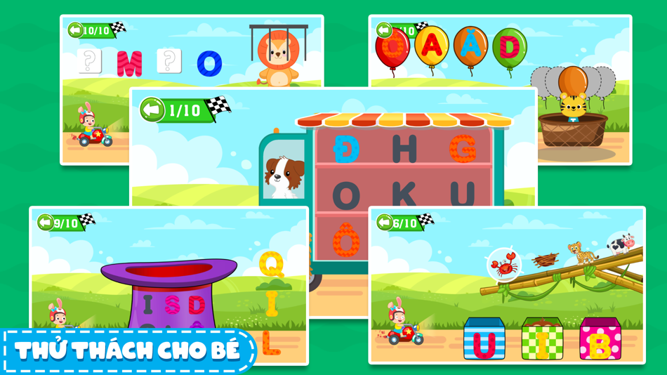 #5. Bé Học Chữ Cái Tiếng Việt (iOS) By: Khac Toai Nguyen