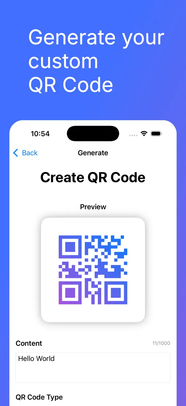 #1. QR Code Generator & Maker (iOS) Ved: Marvin Krueger