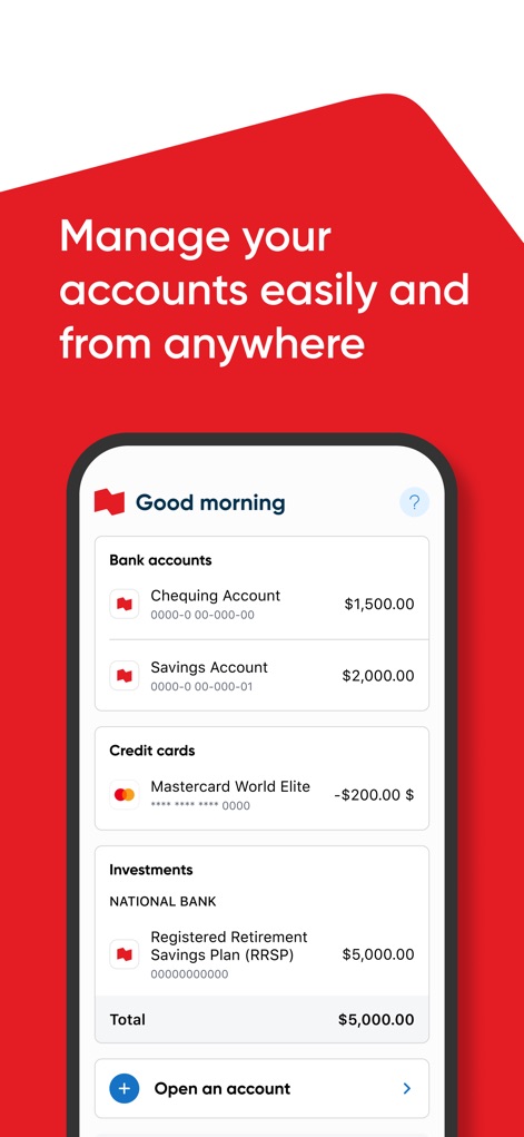 NBC mobile application - Finance App | MWM