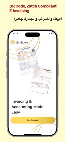 Invoice Maker By GimBooks Screenshot 1 of 4