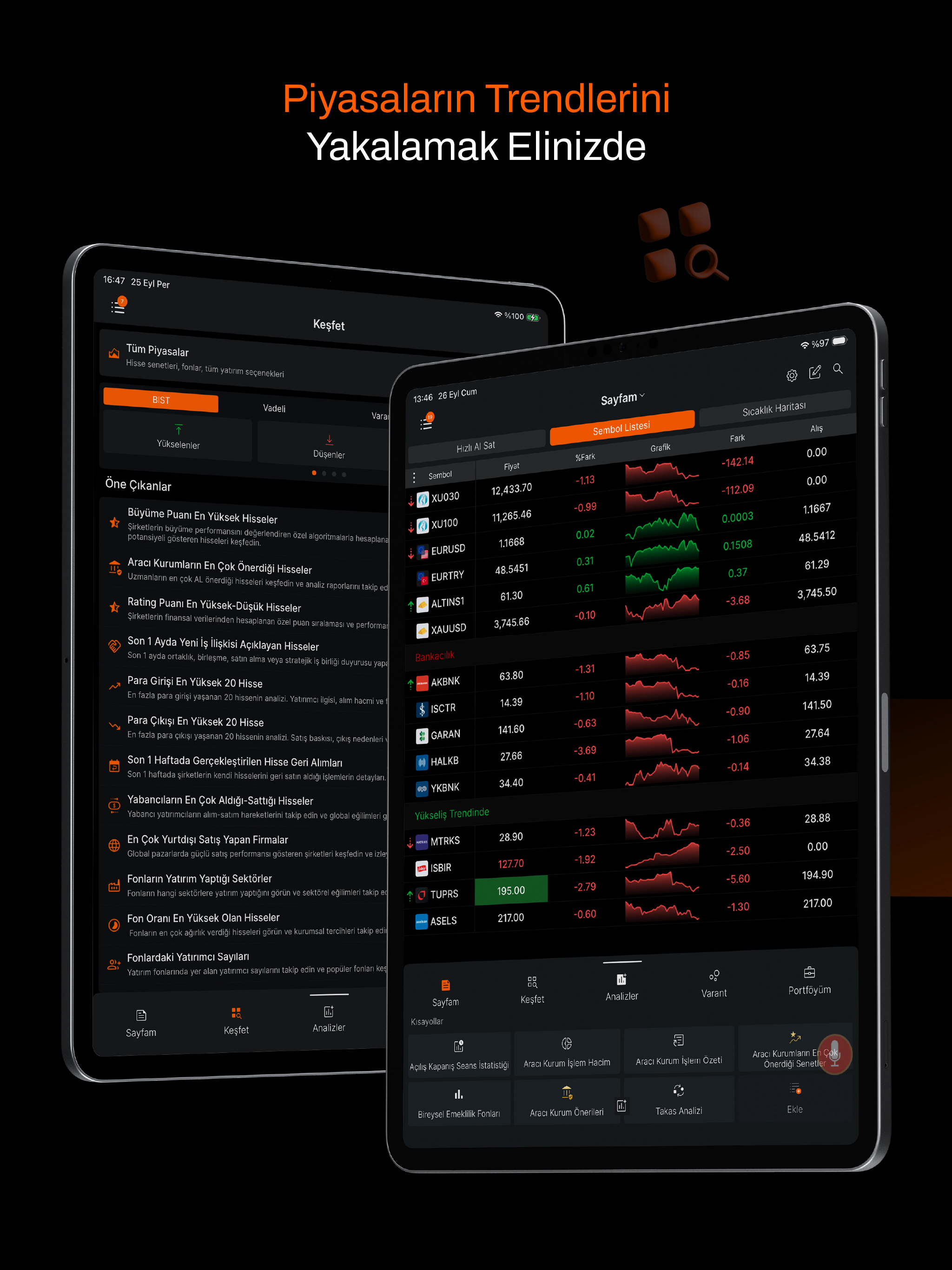 Matriks Mobil IQ: Borsa Döviz screenshot 11