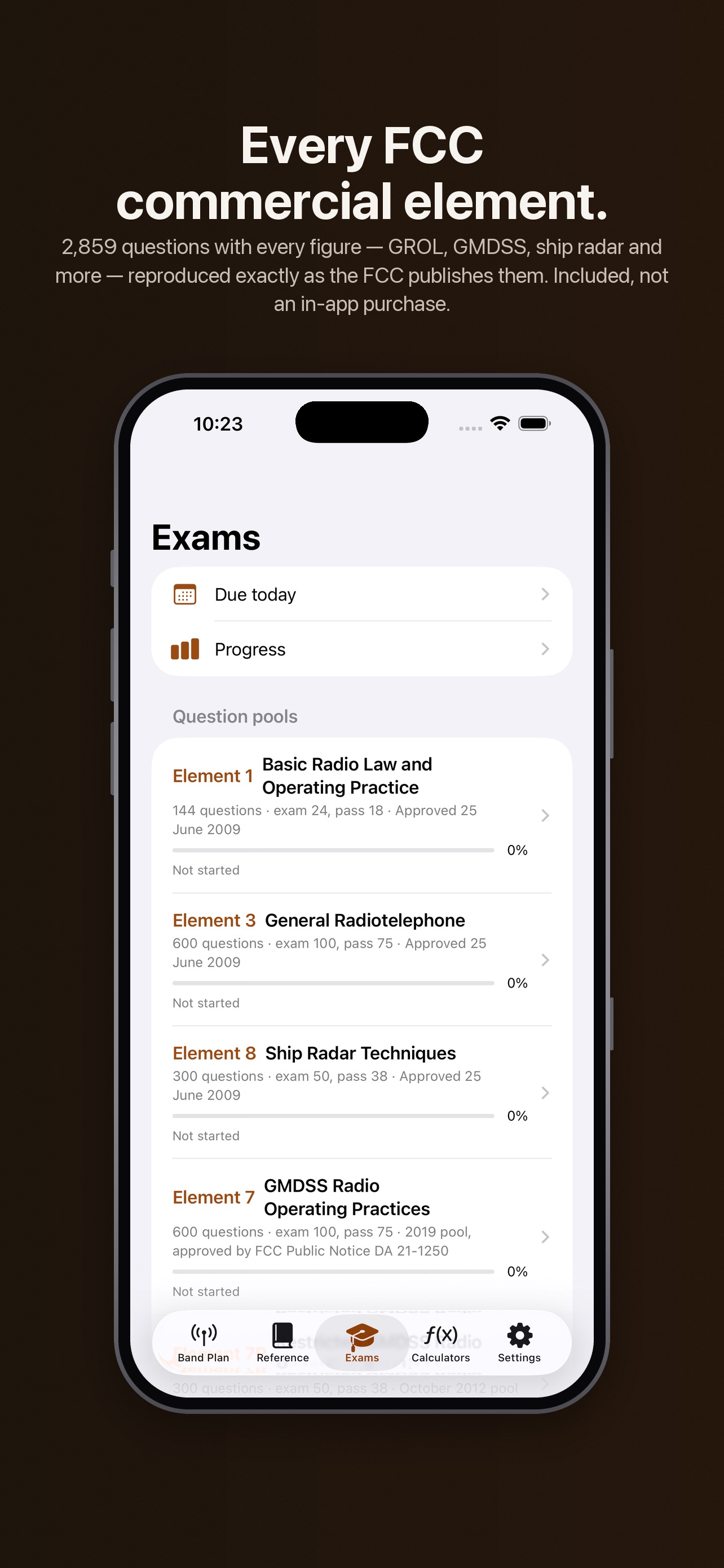 Screenshot 2 of Band Plan & GROL Exam Prep