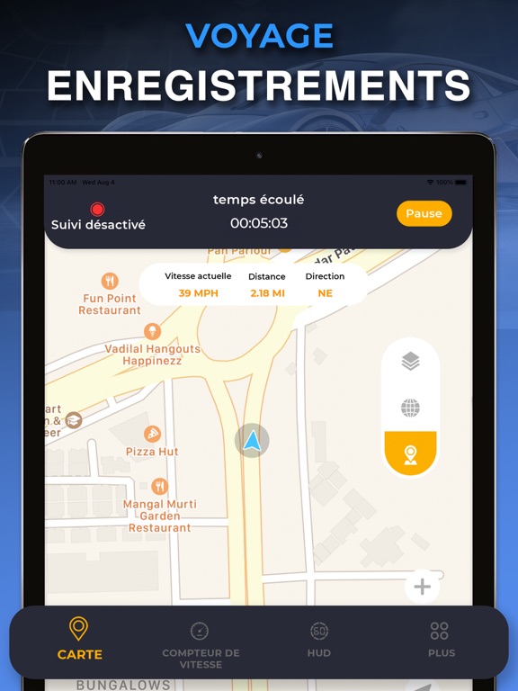 Screenshot #6 pour Vitesse GPS