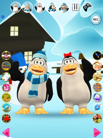 Talking Pengu & Penga Penguin iPad screenshot