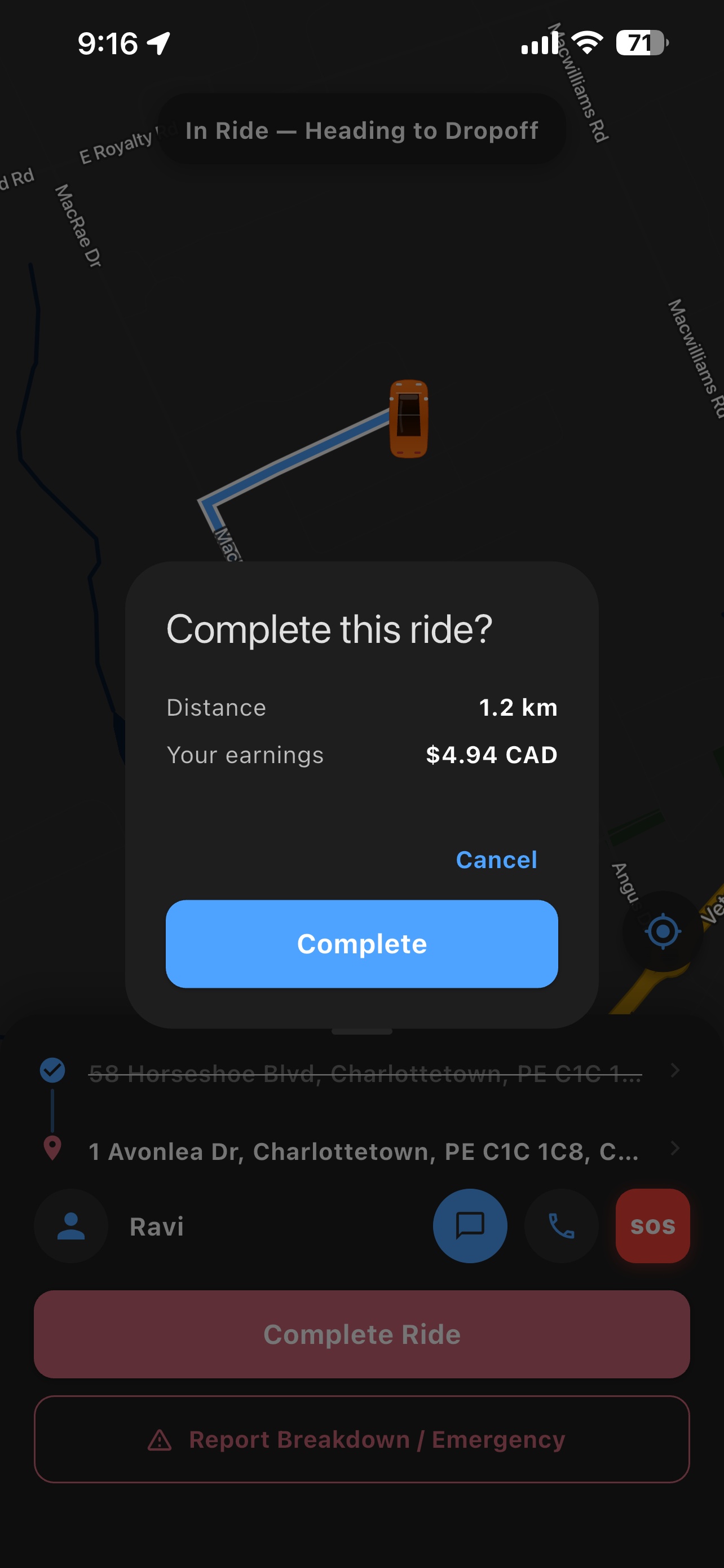 PickU Driver screenshot 5