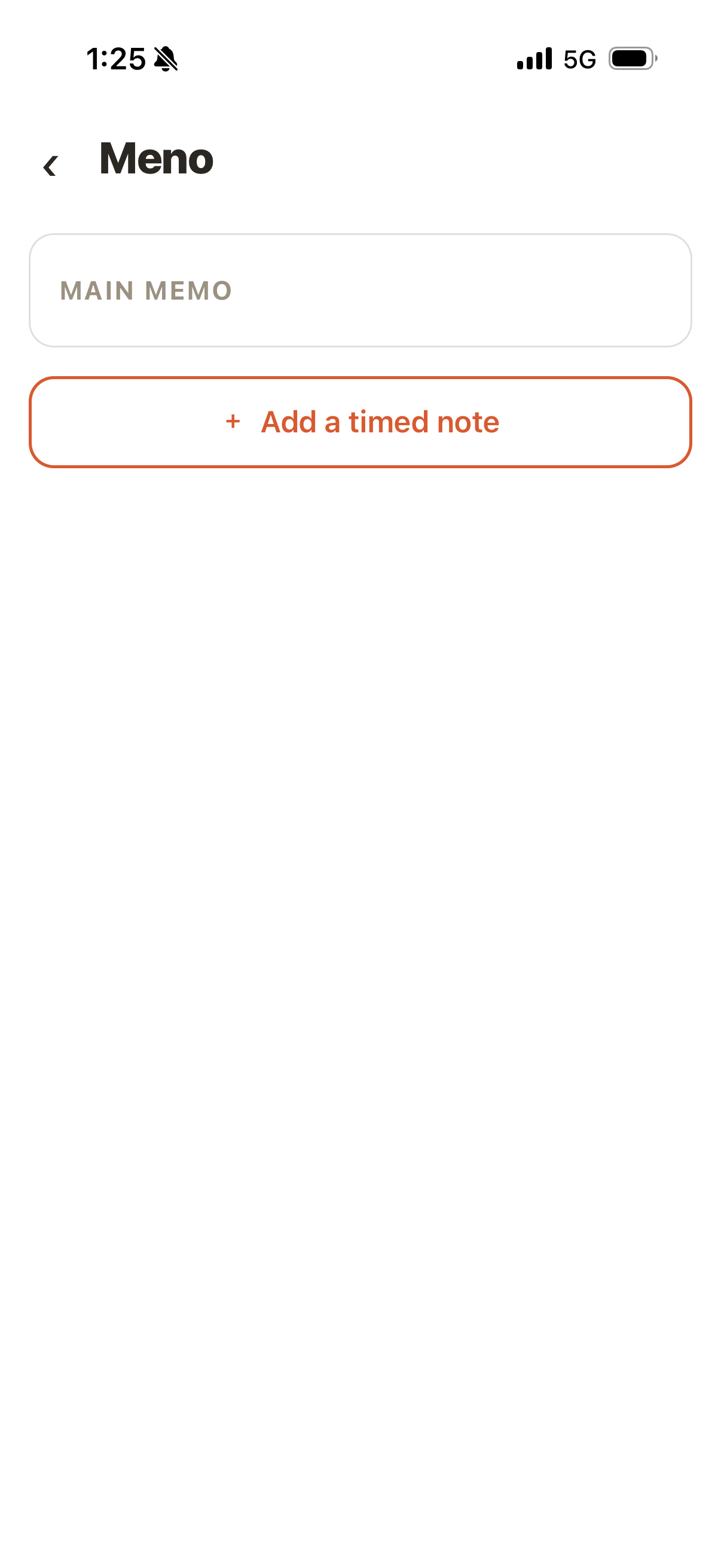 Meno - Disappearing Notes screenshot 3