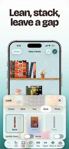 Tibby: Bookshelf & Tracker iPhone screenshot 2