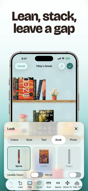 Tibby: Bookshelf & Tracker screenshot 2 of 8